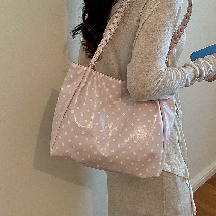 Polka Dot Patterned Handbag