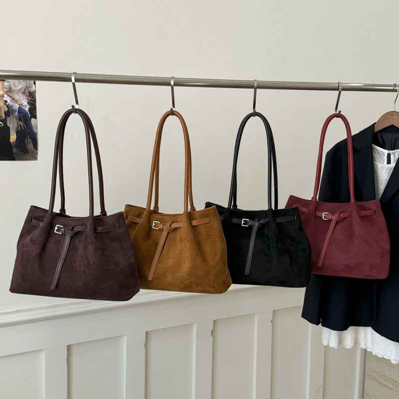 Soft Suede Tote Bag