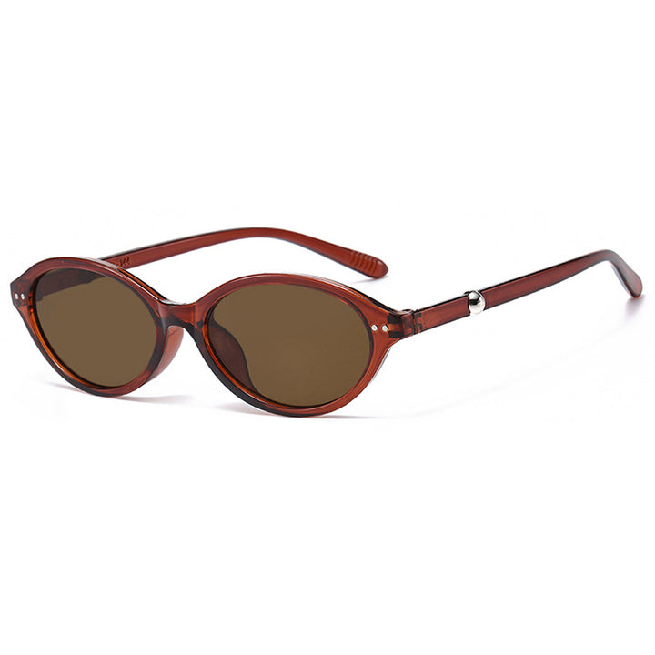 Women trendy sunglasses in oval design with UV protection Stornfield