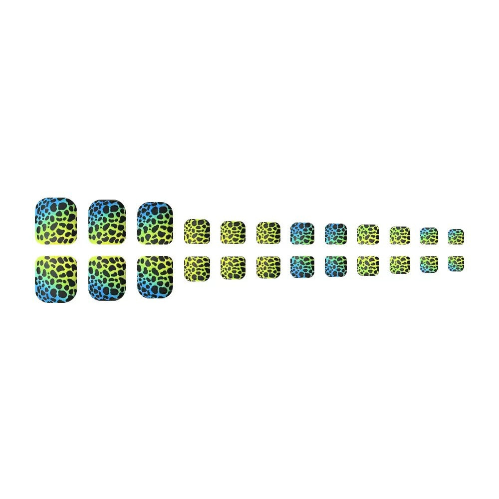 Nail art set with creative animal pattern accents Stornfield