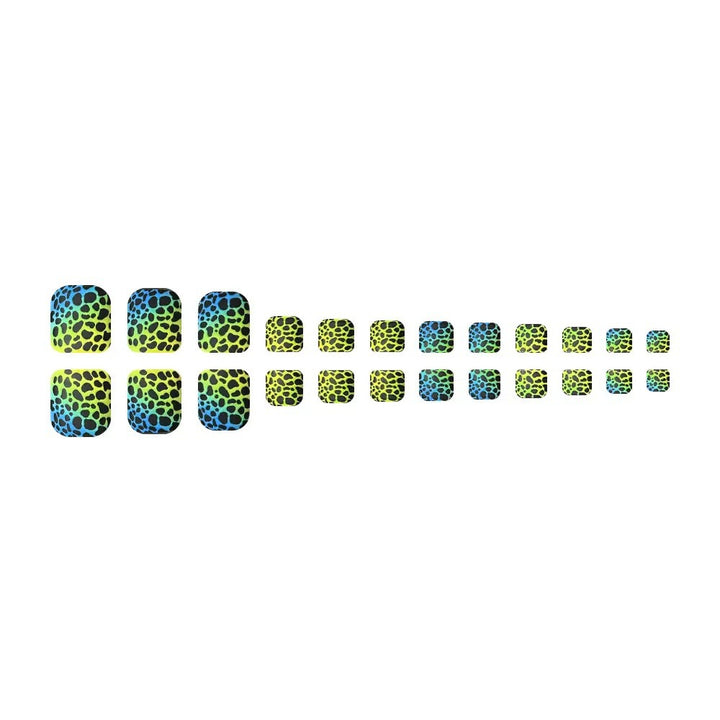 Nail art set with creative animal pattern accents Stornfield