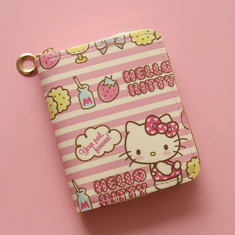 Hello Kitty-Themed Zip Around Wallet Stornfield