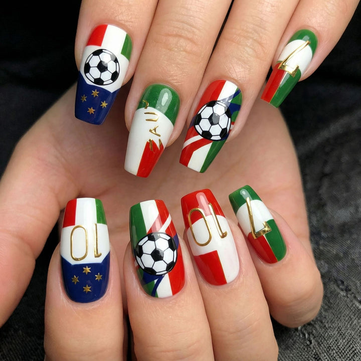 Sporty Nail Art Design Stornfield