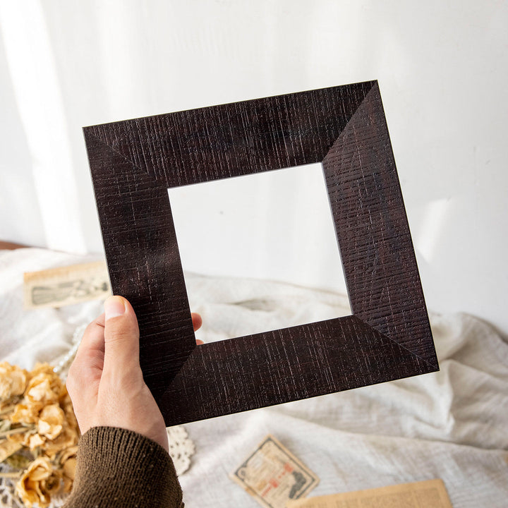 Artistic Coffee-Themed Picture Frame