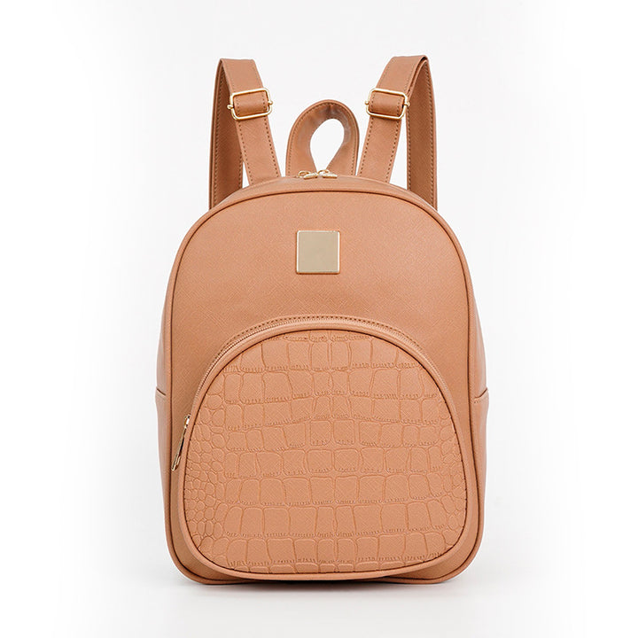 Fashionable backpack with structured material Stornfield