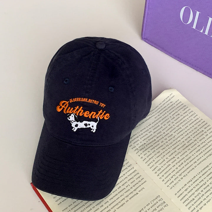 Unisex Vintage-Inspired Embroidered Cap Stornfield