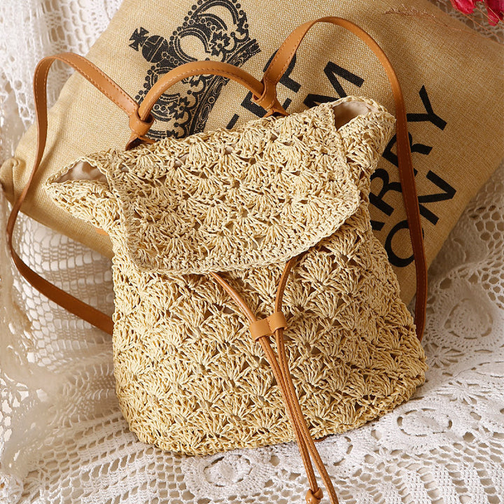 Handcrafted backpack bag made of fine natural material Stornfield