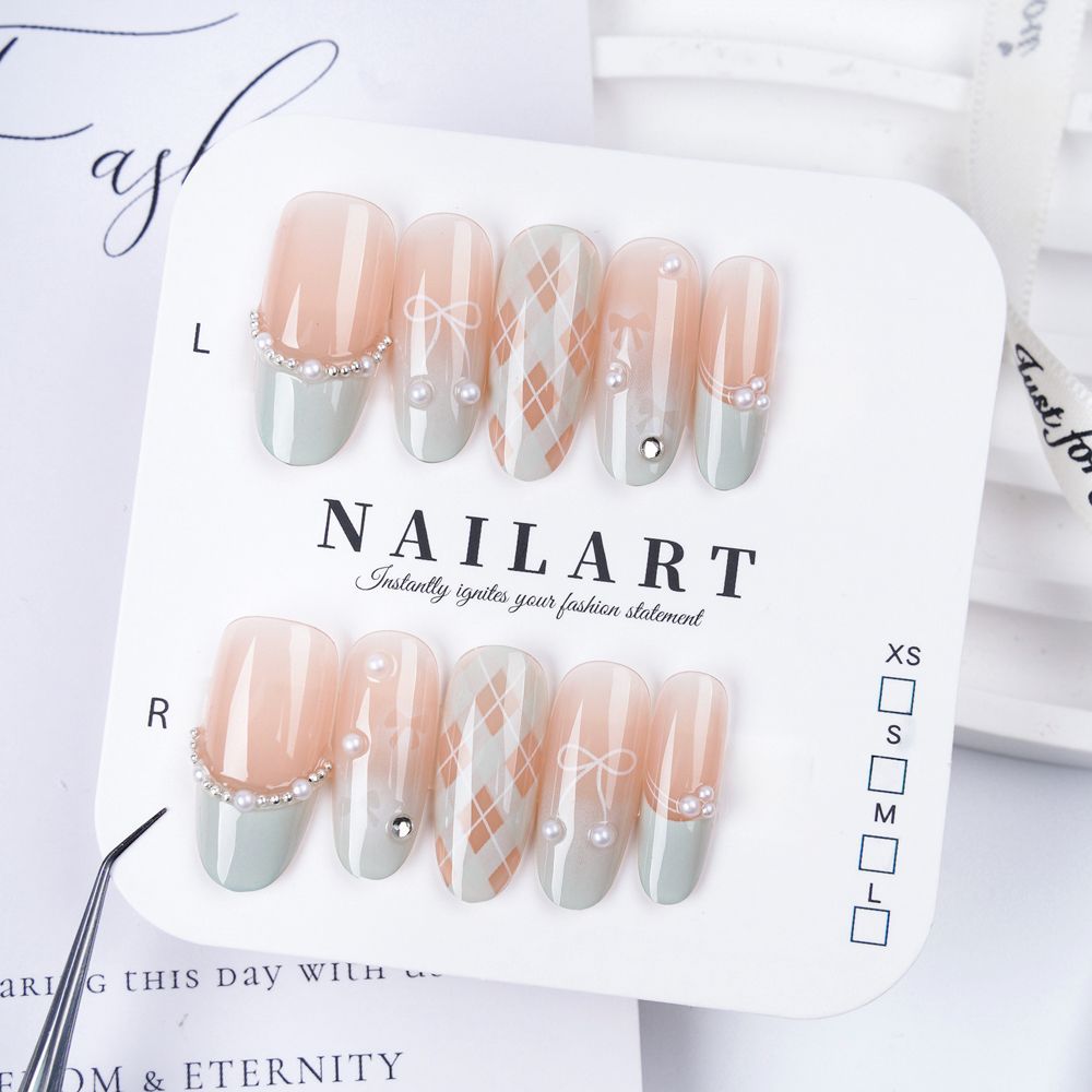 Artistic 3D Butterfly Press-On Nail Set Stornfield