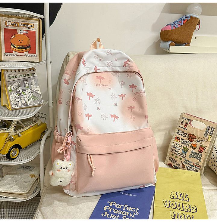 Cute casual backpack with playful butterfly design Stornfield