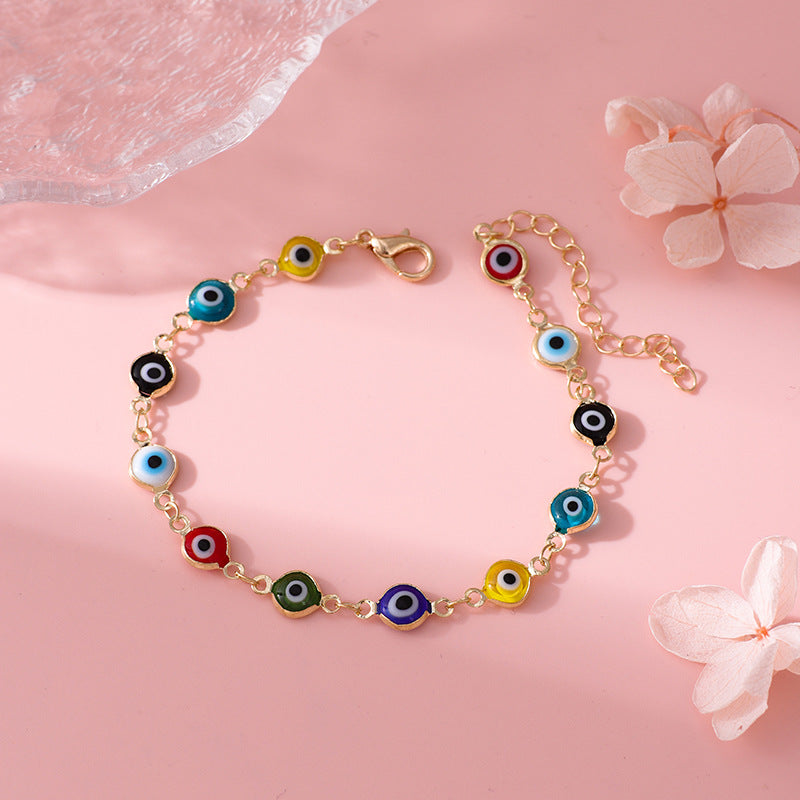 Decorative Evil Eye Charm Bracelet Stornfield