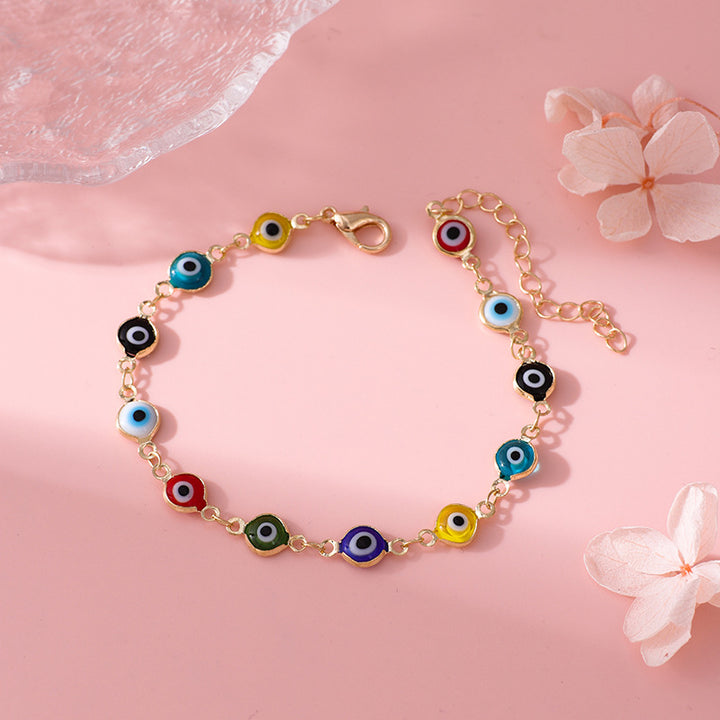 Decorative Evil Eye Charm Bracelet Stornfield