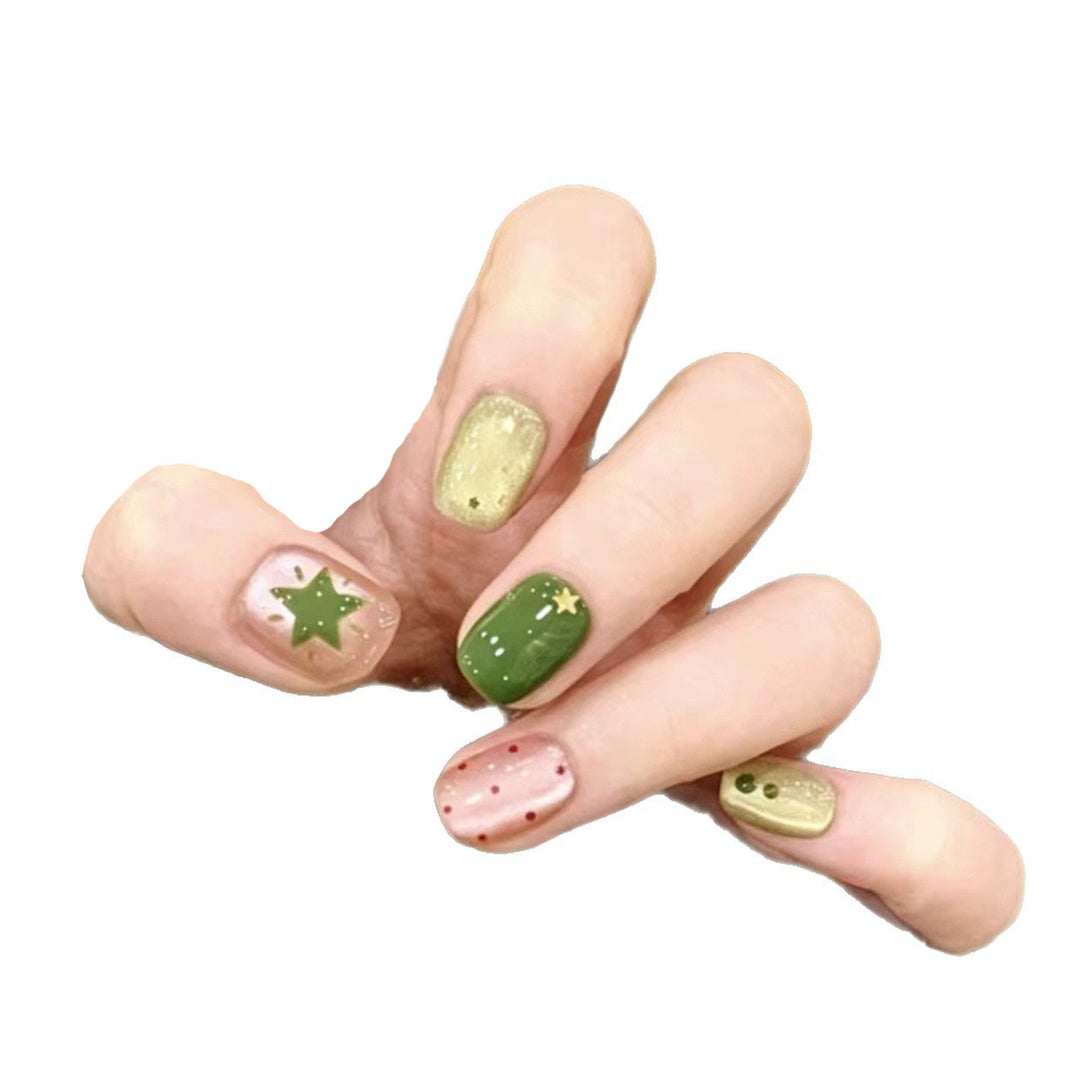 Festive Character-Inspired Nail Art Set Stornfield