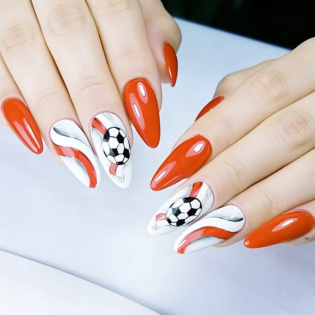 Artificials Nails in Creative Soccer Design Stornfield