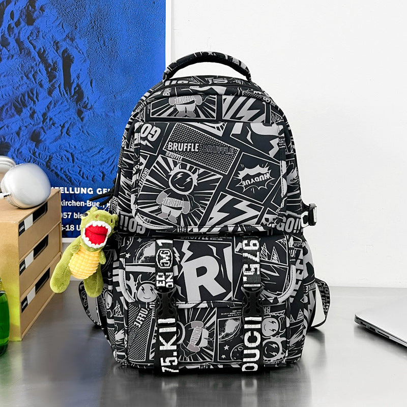 Urban Graphic Print Backpack Stornfield