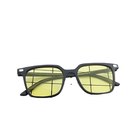 Women's modern square sunglasses with minimalist frame structure Stornfield