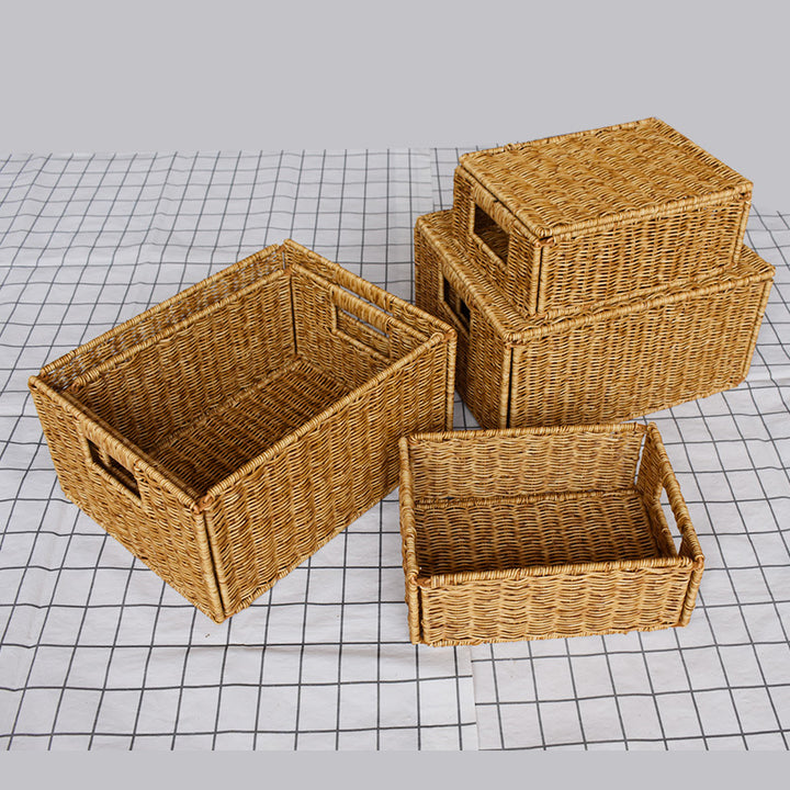 Versatile Handwoven Storage Basket Set Stornfield