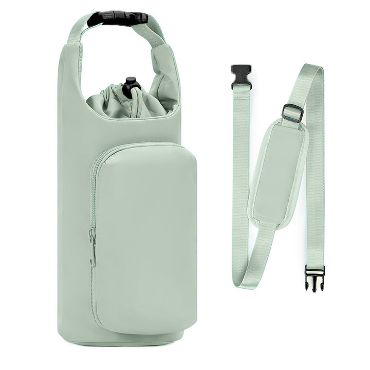Shopping bag with insulated water bottle compartment Stornfield