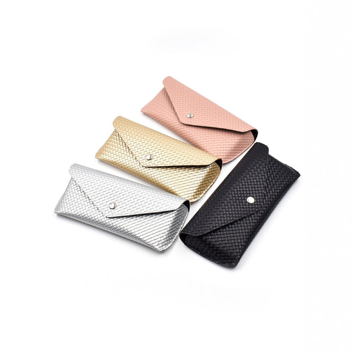 Textured Leather Eyewear Wallet Stornfield
