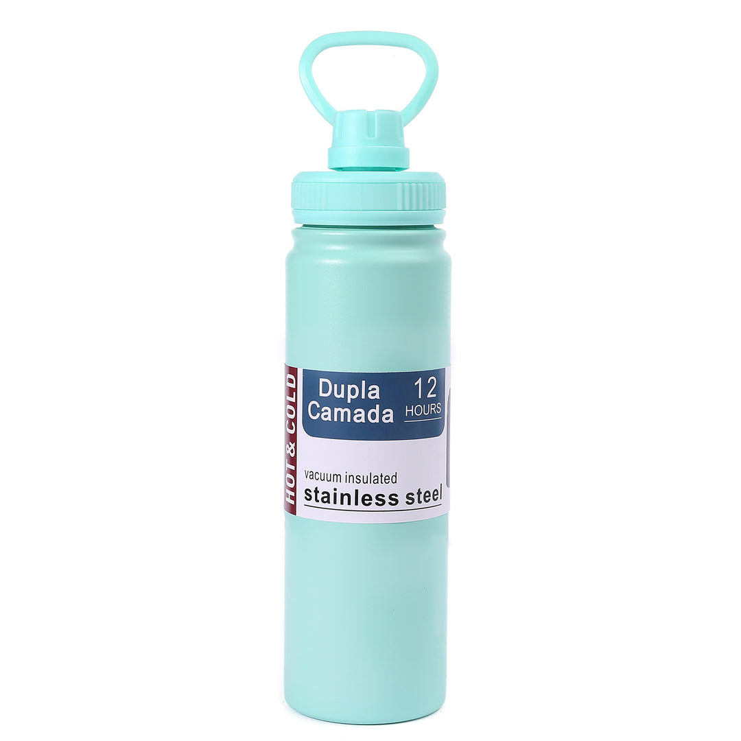 Ladies stainless steel vacuum water bottle with ergonomic handle Stornfield