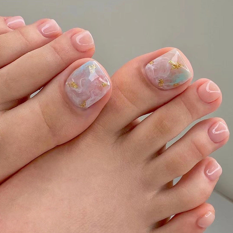 Artistic Toenail Design with Divine Butterfly Design Stornfield
