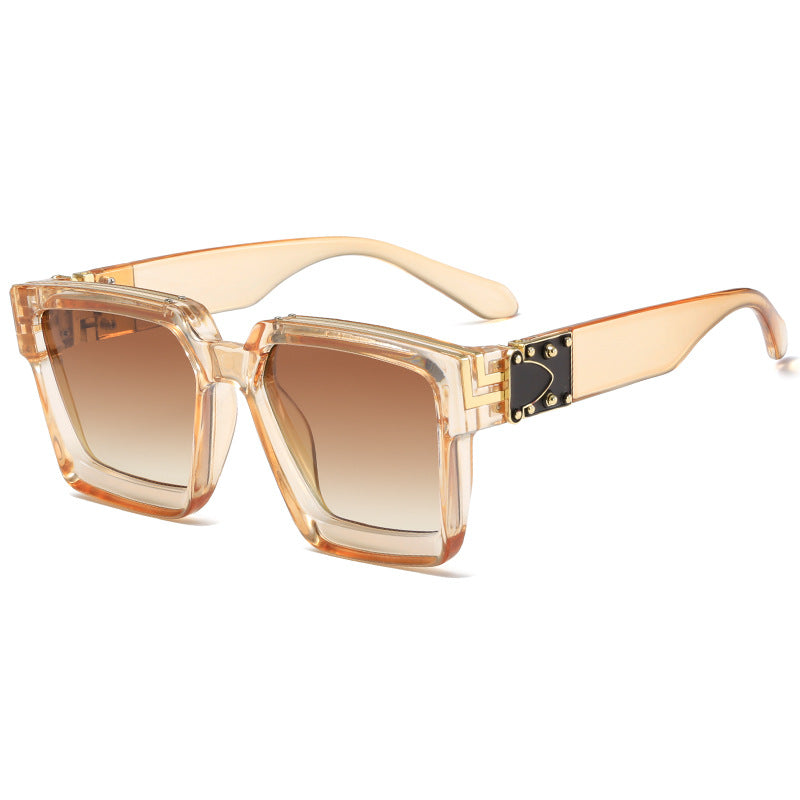 Women's square designer sunglasses with striking frame Stornfield