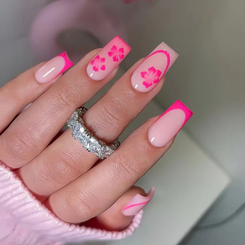 Artistic Floral Design Press-On Nails Stornfield 1787368885