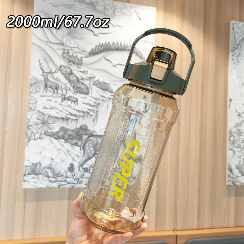Women's practical water bottle with large capacity and leak-proof lid Stornfield