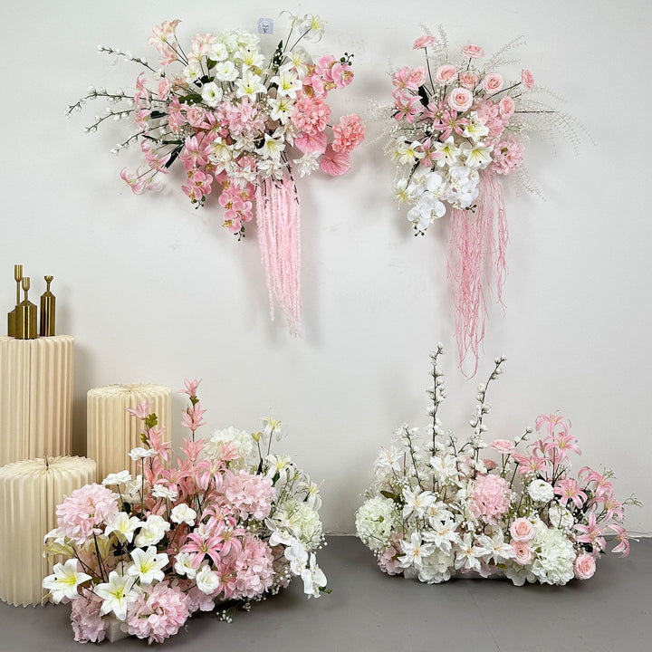 Premium Faux Floral Wall Hanging Bouquet
