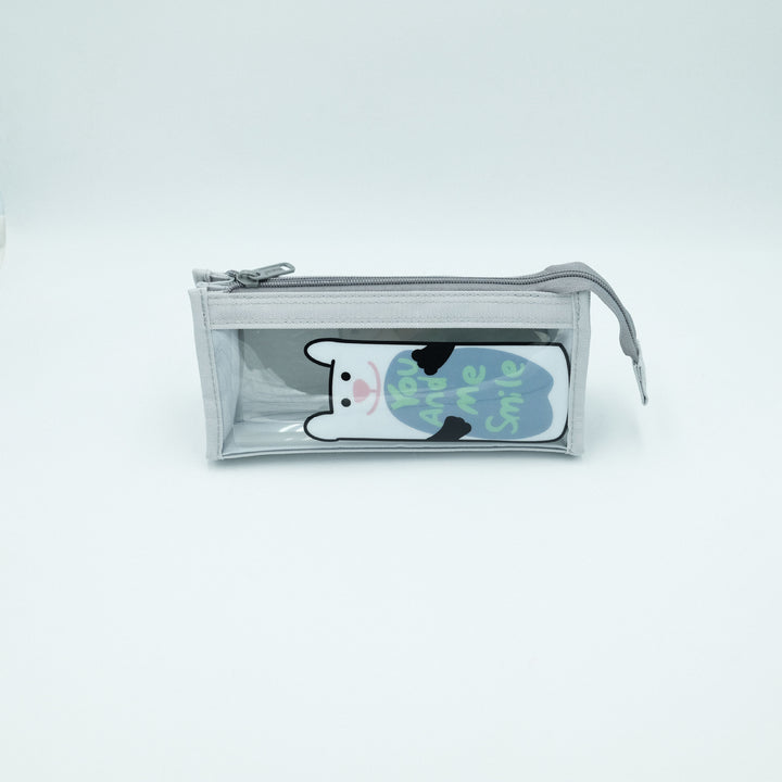 Creative Cartoon Zippered Pencil Case