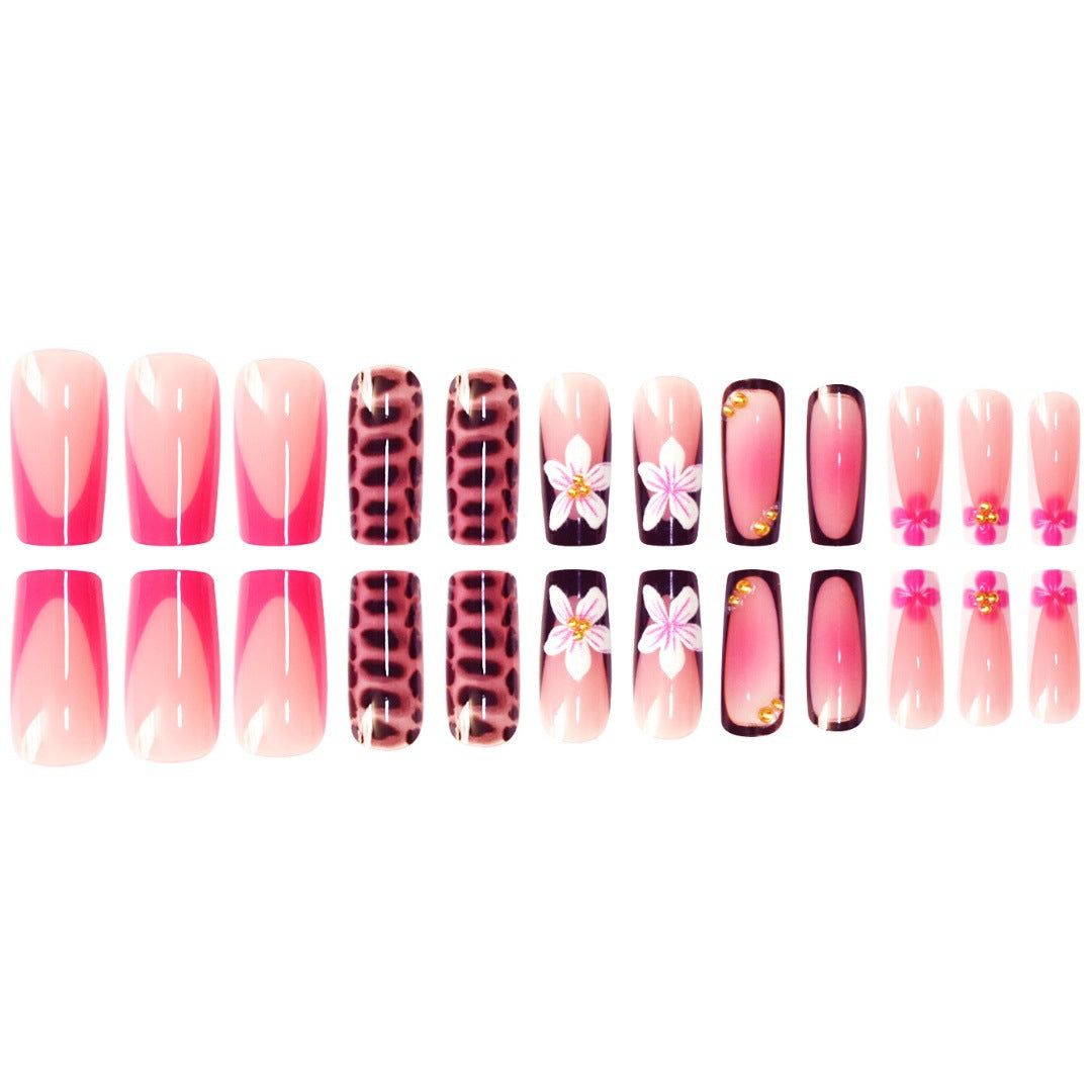 Artistic Floral Press-On Nail Extensions Stornfield 1787913978