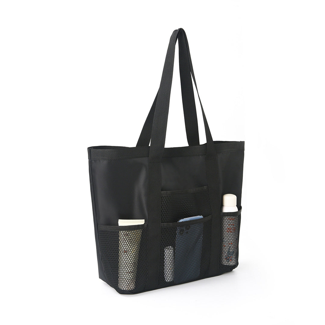 Padded shopping bag with side mesh pockets Stornfield