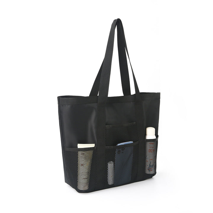 Padded shopping bag with side mesh pockets Stornfield