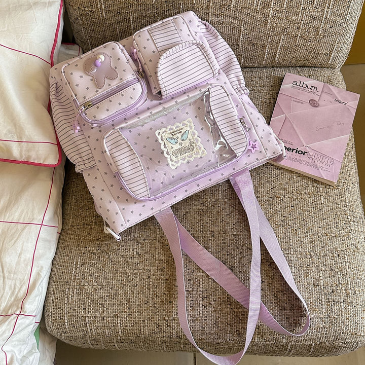 Playful Bunny Ear School Backpack Stornfield