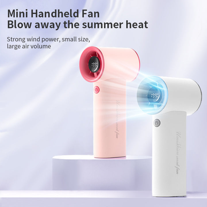 Unisex nan compact digital travel hair dryer with LED temperature display and quiet motor Stornfield