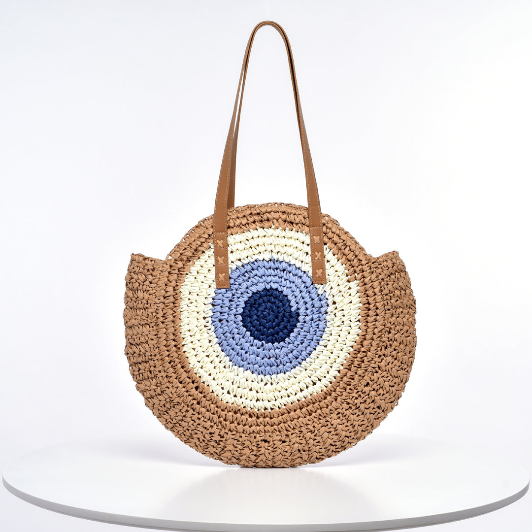 Handmade Round Rattan Bag Stornfield