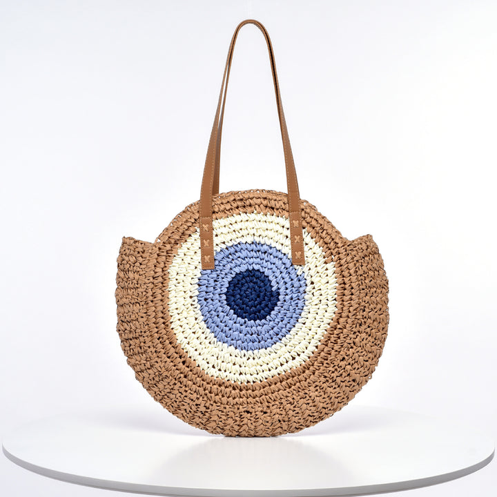 Handmade Round Rattan Bag Stornfield