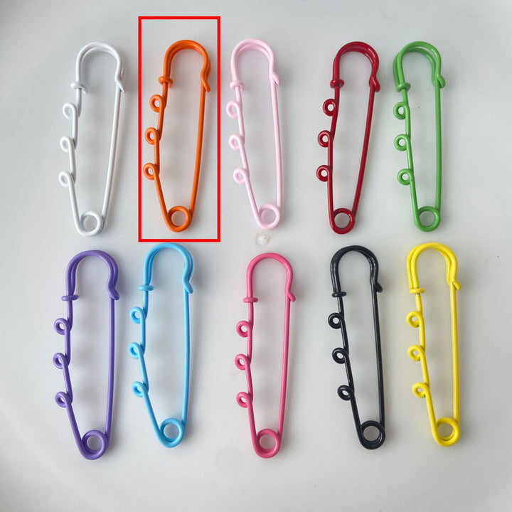 Decorative Safety Pin Brooch Stornfield