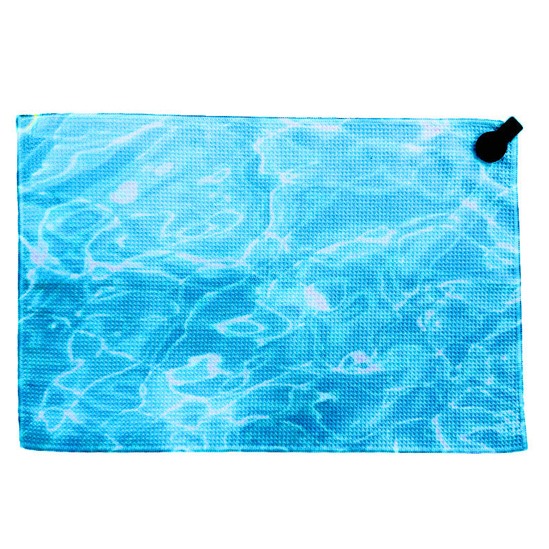 Towel with modern circular pattern Stornfield
