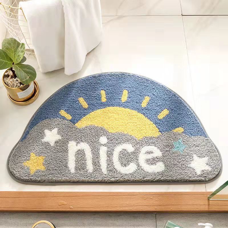 Fun Frog-Themed Bath Mat