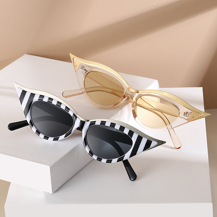 Women's Cat-Eye Sunglasses with Luxurious Metallic Accents Stornfield