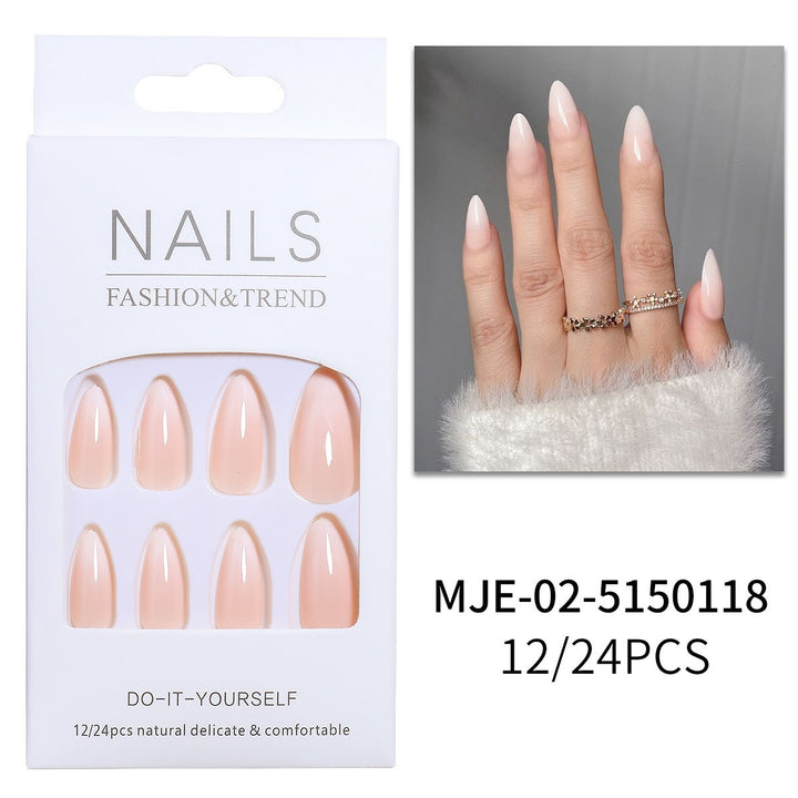 Premium Almond-Shaped Press-On Nails Stornfield