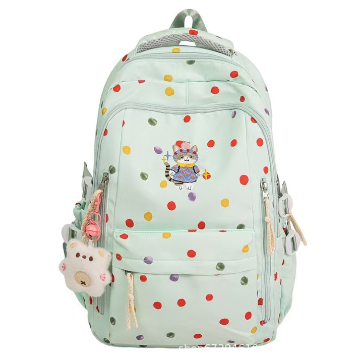 Playful Character Print Backpack Stornfield