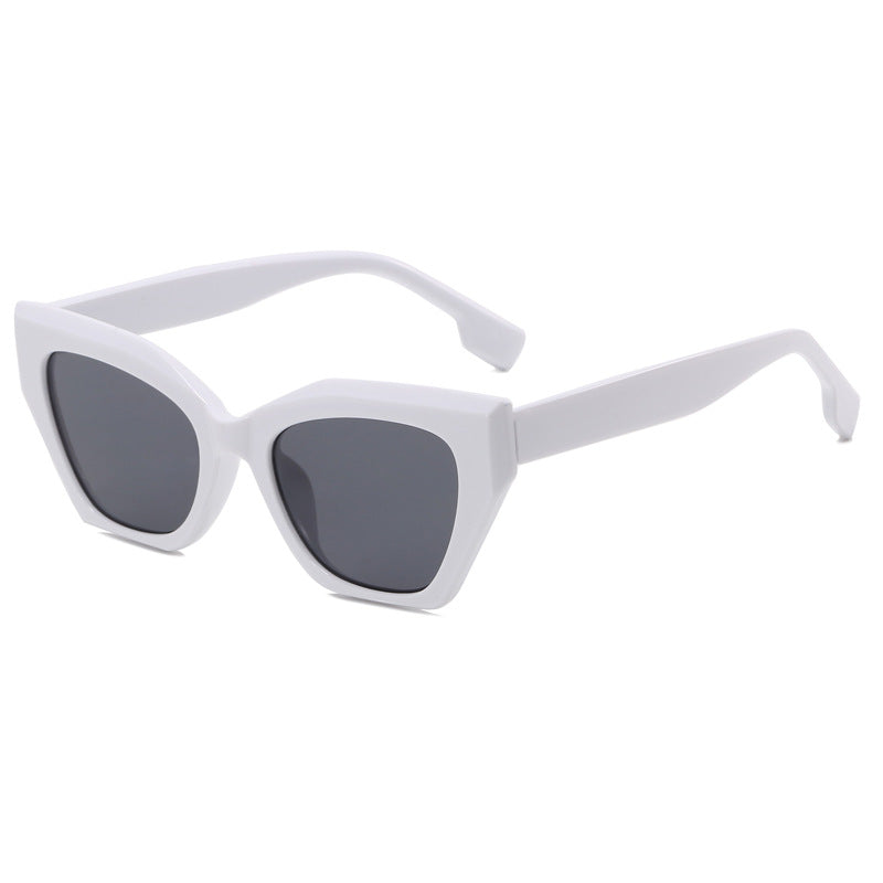 Women’s asymmetrical oversized sunglasses with trendy frame Stornfield