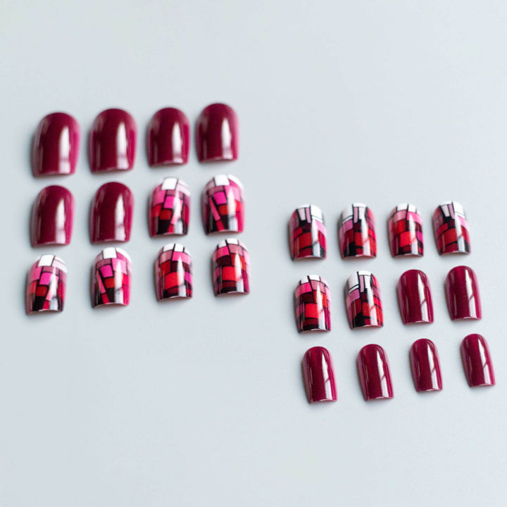 Artistic Mosaic Nail Art Set