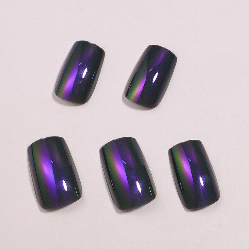 Natural French Tip Press-On Nails Stornfield
