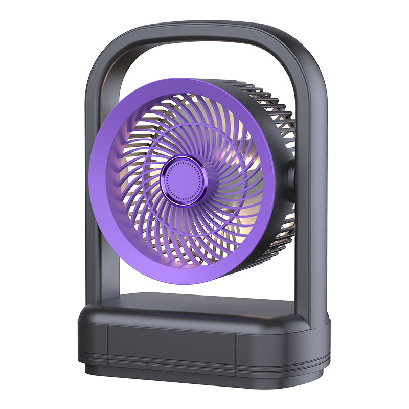 Unisex Rechargeable Oscillating Desk Fan Stornfield