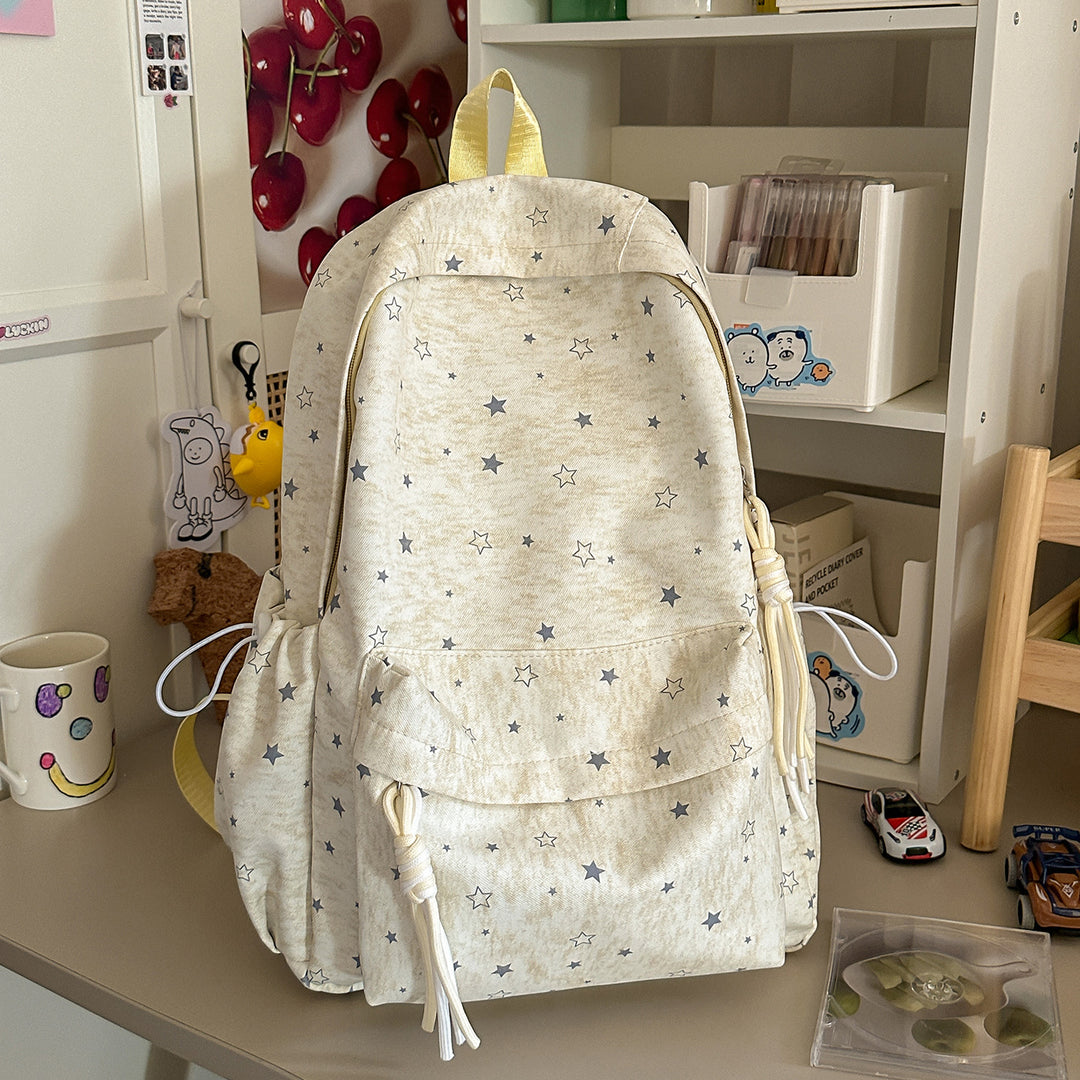 Star-Patterned Casual Backpack Stornfield 1791204705
