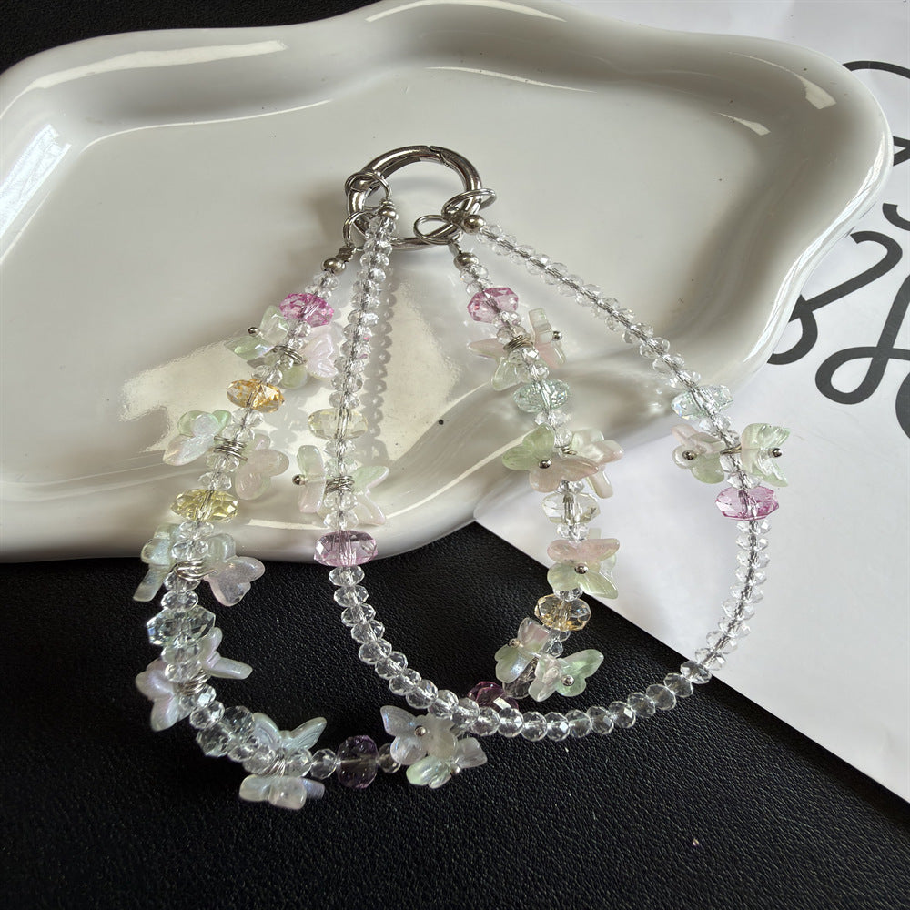 Floral Beaded Keychain Stornfield