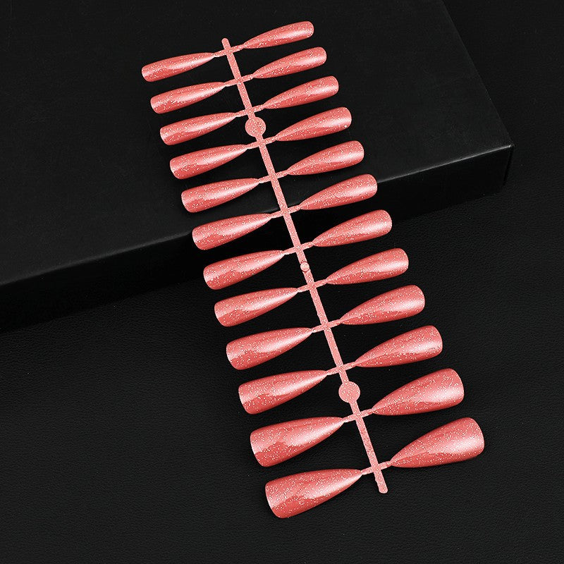 Glittering artificial nails in elegant design Stornfield