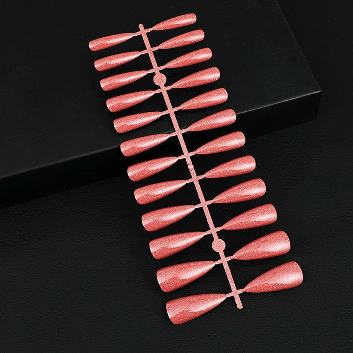 Glittering artificial nails in elegant design Stornfield